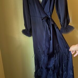 Hill House Midnight Blue Long Sleeve Dress